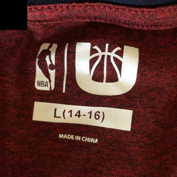 NBA Cleveland Cavs Youth Dri Fit Lightweight 14-16 Top - Picture 9 of 10